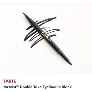 NEW Tarte Tarteist Double Take Eyeliner Black Waterproof